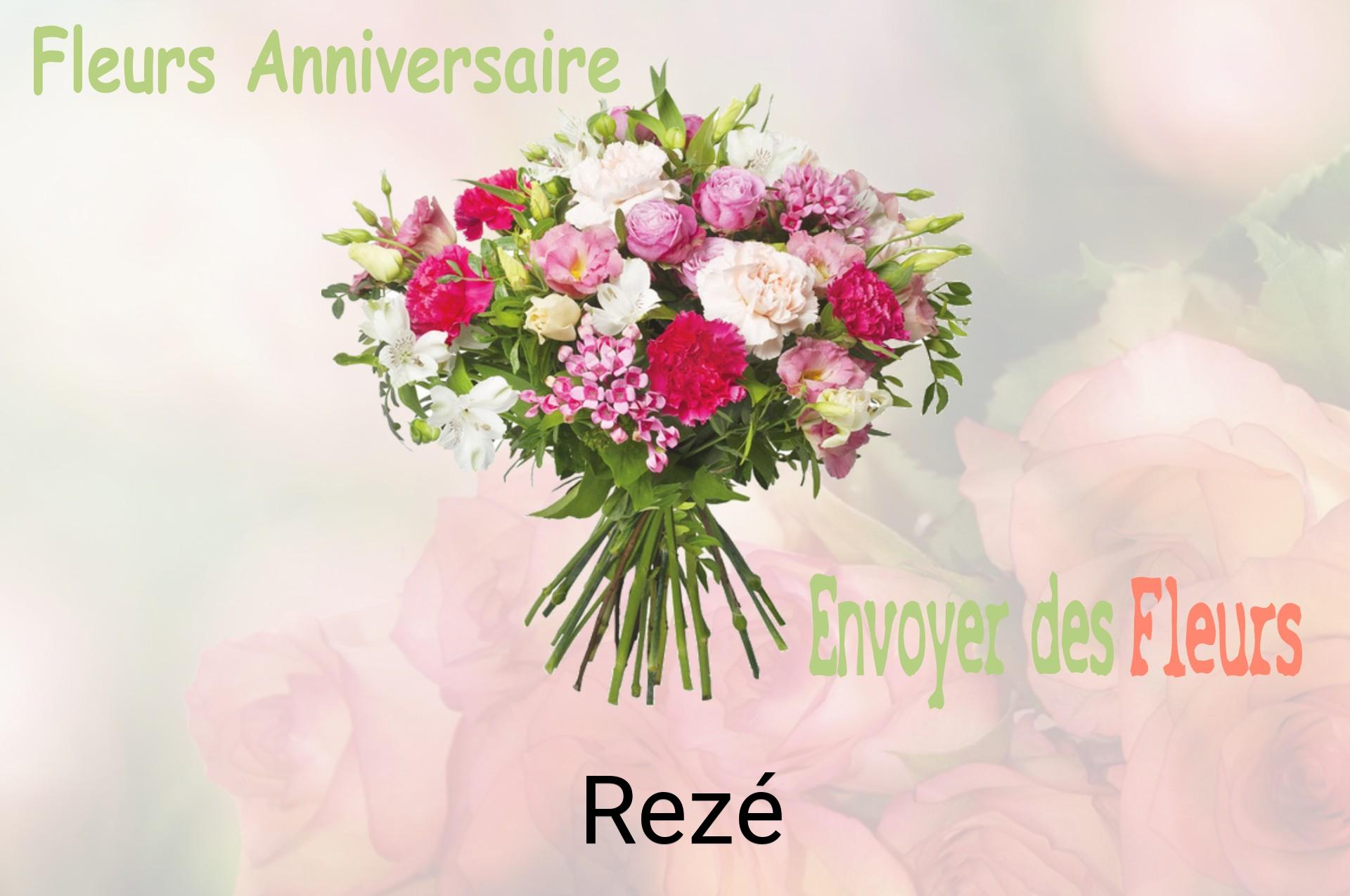 Bouquet de fleurs d’anniversaire livré à Rezé