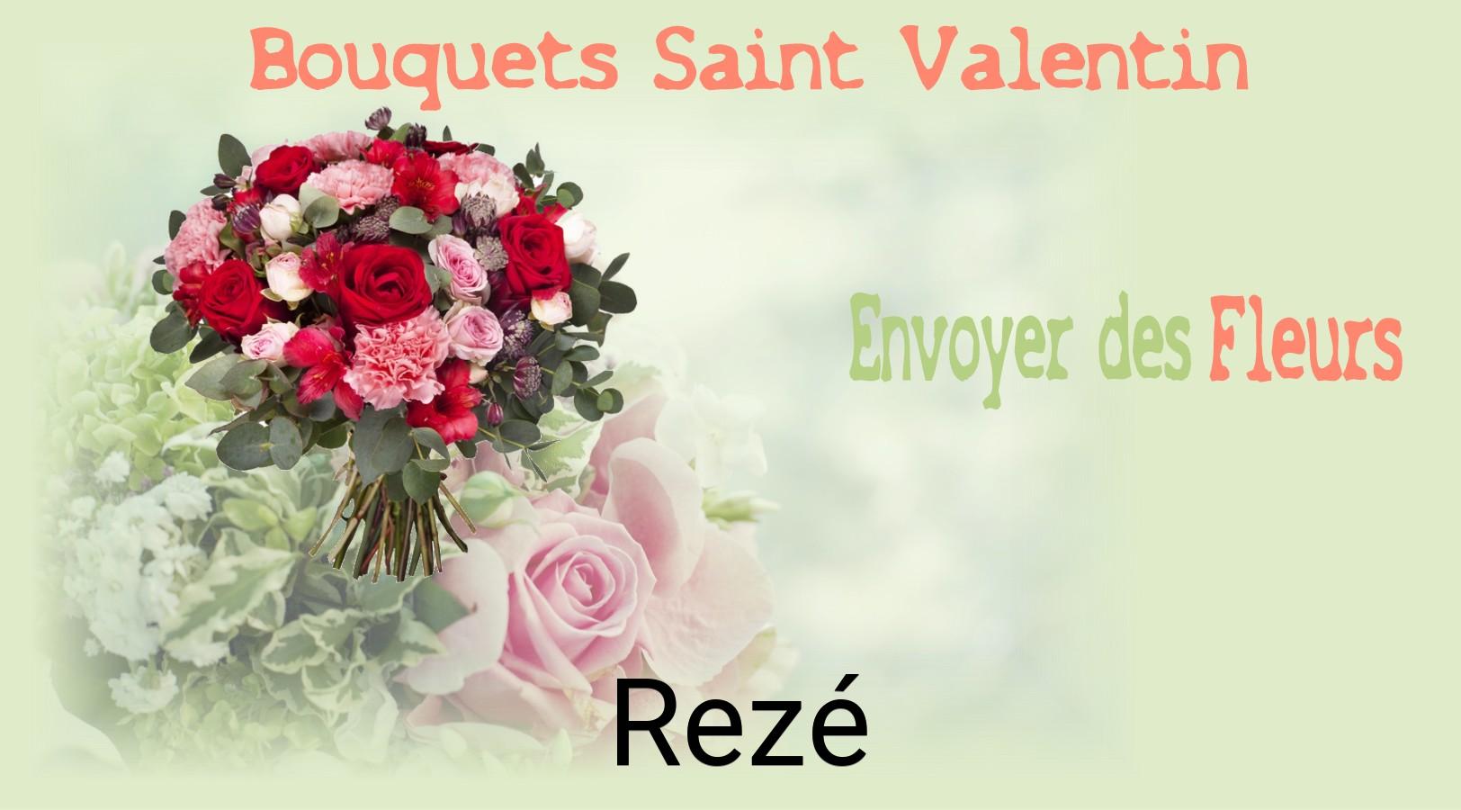Roses de Saint-Valentin livrées à Rezé